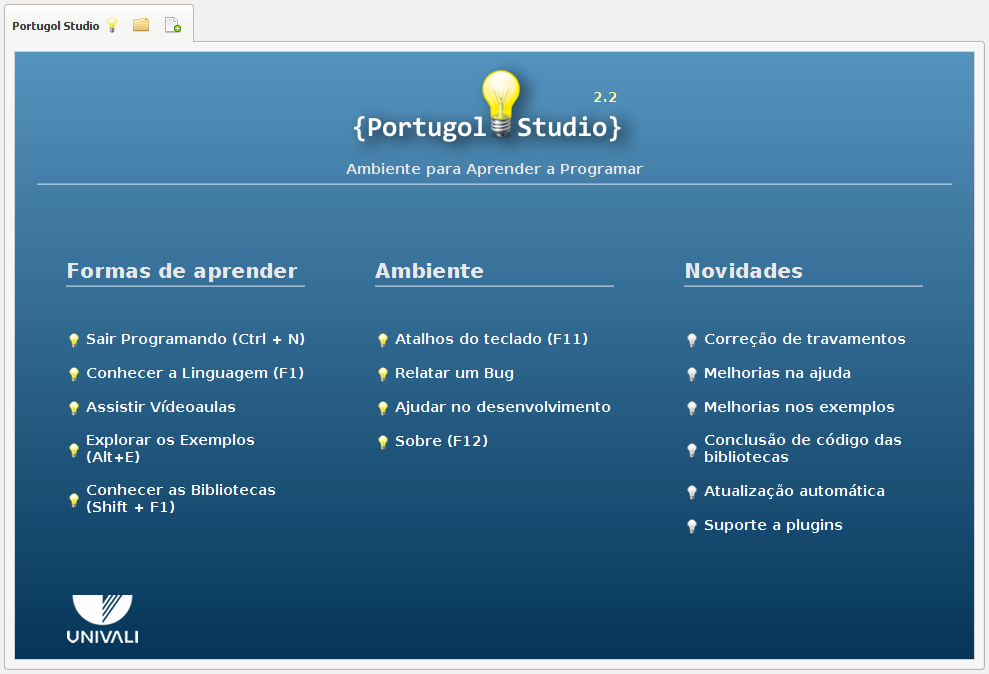 Algoritmo e Lógica de programação com Portugol Studio